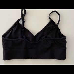Lululemon Ebb to Street Bra in Black size 12.